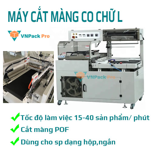 Máy cắt màng co chữ L