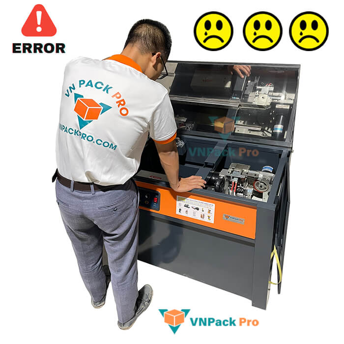 sửa chữa máy đóng đai vnpack pro