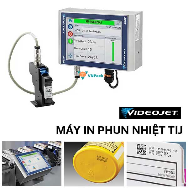 Máy in phun mực nhiệt Videojet