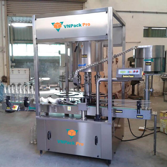 máy đóng nắp chai thanh lý