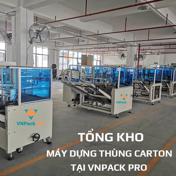 máy dựng thùng carton tự động vnpack pro