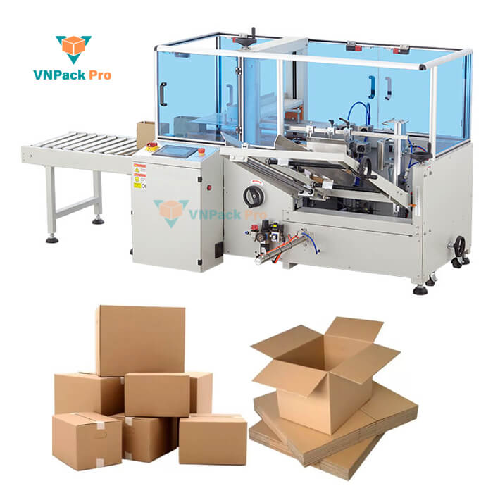 máy dựng thùng carton vnpack pro