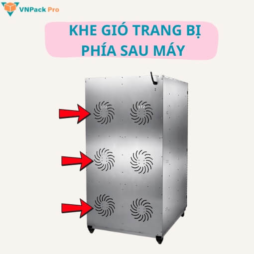 Gia nhiệt nhanh chóng với khe gió Gia nhiệt nhanh chóng với khe gió