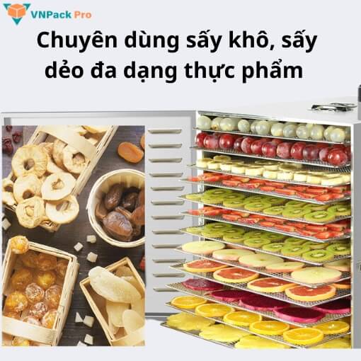 Sấy đa dạng thực phẩm