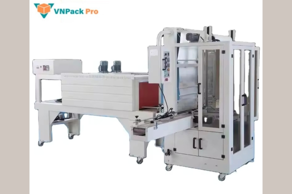 Máy bọc màng co lốc chai tự động VK-FL6040AF