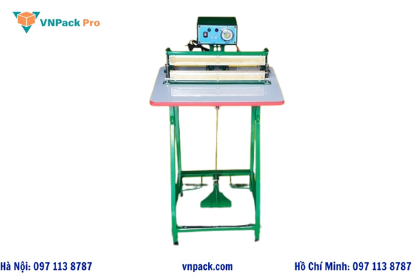 Máy hàn miệng túi dập chân M5-300