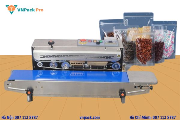 Máy hàn miệng túi liên tục SF-150 là gì