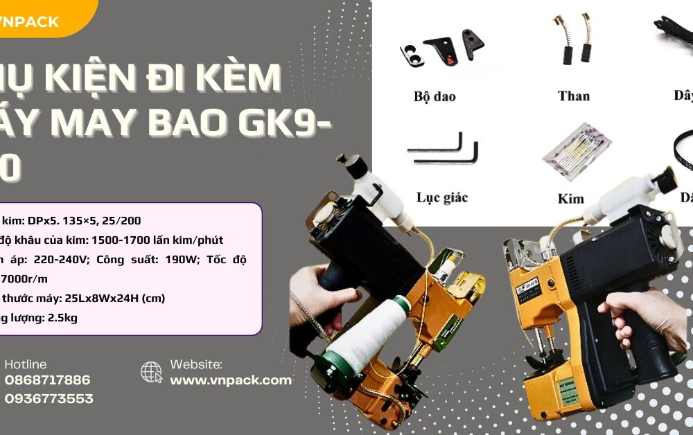 Máy may bao GK9-600 4 Máy khâu bao mini cầm tay GK9-600