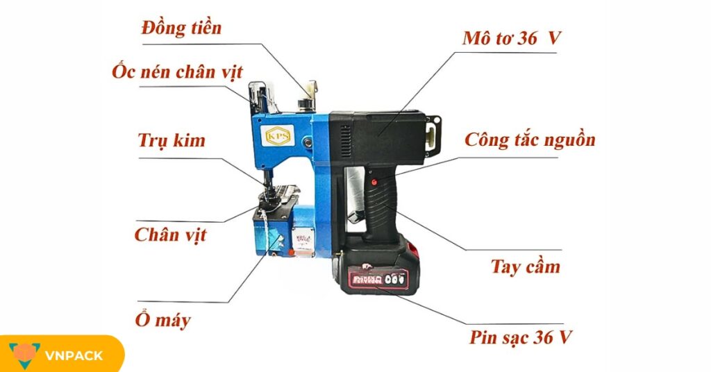 Máy may bao cầm tay KPS-1