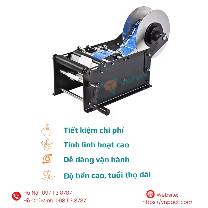 Lợi ích của máy dán nhãn VNP-LM30