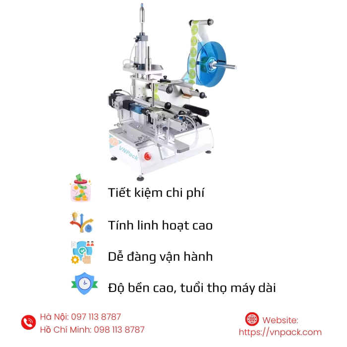 Lợi ích máy dán nhãn VNP-LM360