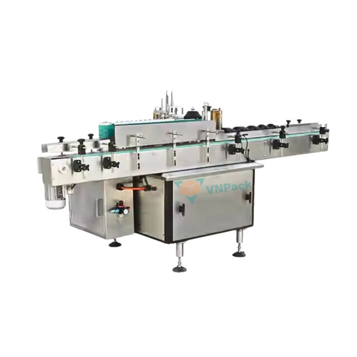 Máy dán nhãn hồ keo chai tròn tự động VNP-LMW80