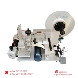 Các Loại Máy Dán Nhãn Chai Vuông & Chai Dẹp Phổ Biến 3 Máy dán nhãn VNP-LM60