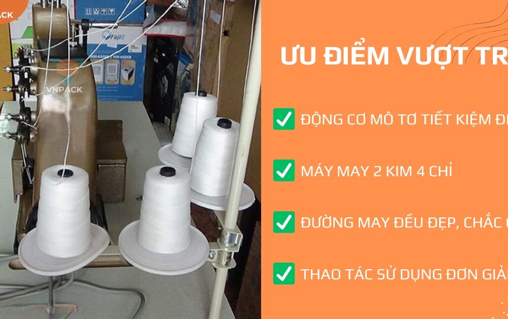 Máy May Bao GK8-24 (2 kim 4 chỉ) 3 Máy khâu bao GK8-24