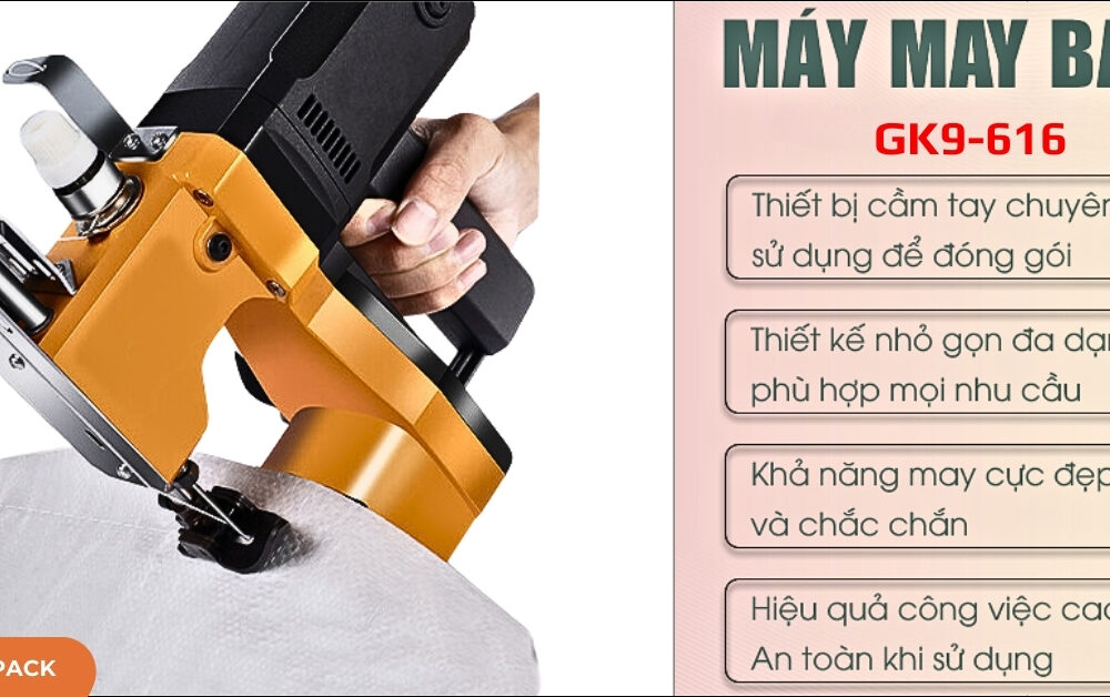 Máy may bao cầm tay GK9-616