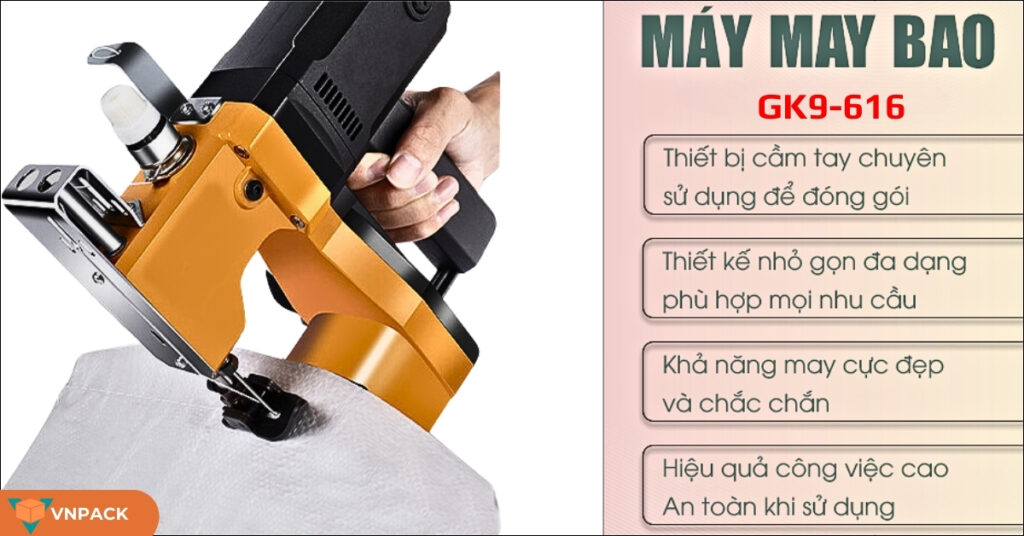 Máy may bao cầm tay GK9-616