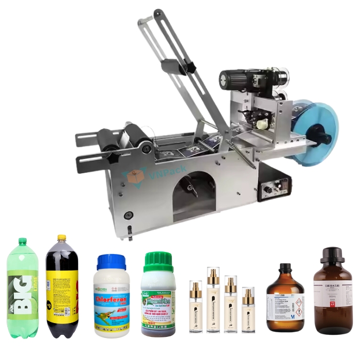 Ứng dụng máy dán nhãn VNP-LM50D