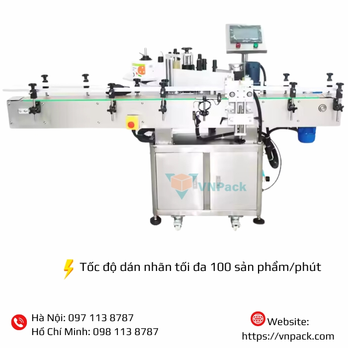 Năng suất của máy dán nhãn VNP-LM260